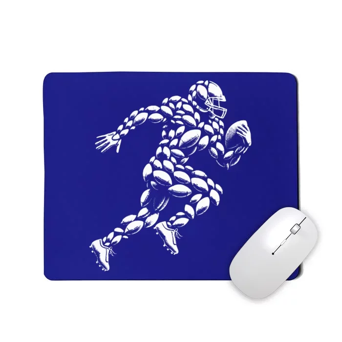 Football player with the ball Sport Football game Mousepad