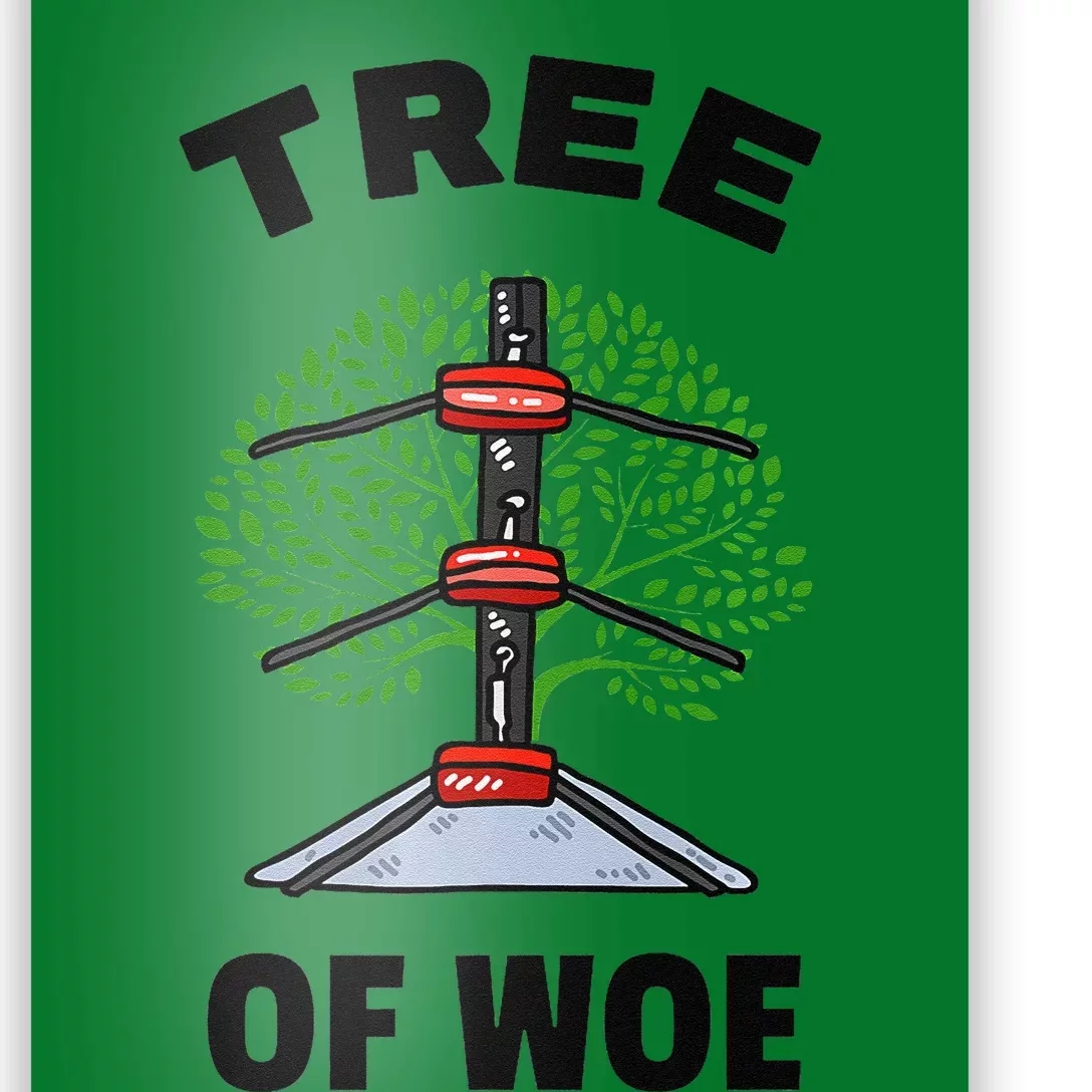 Funny Pro Wrestling Fan Gift Tree Of Woe Pro Wrestling Hold Premium Poster