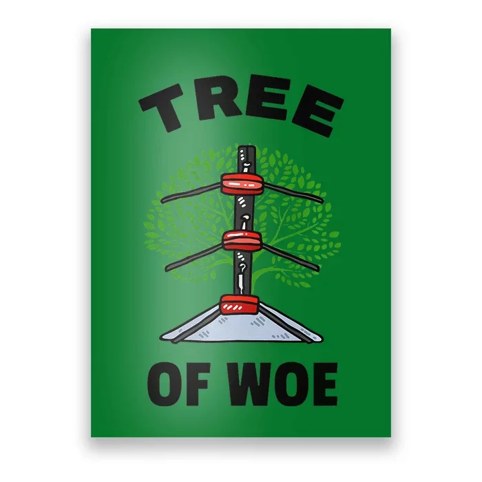 Funny Pro Wrestling Fan Gift Tree Of Woe Pro Wrestling Hold Premium Poster