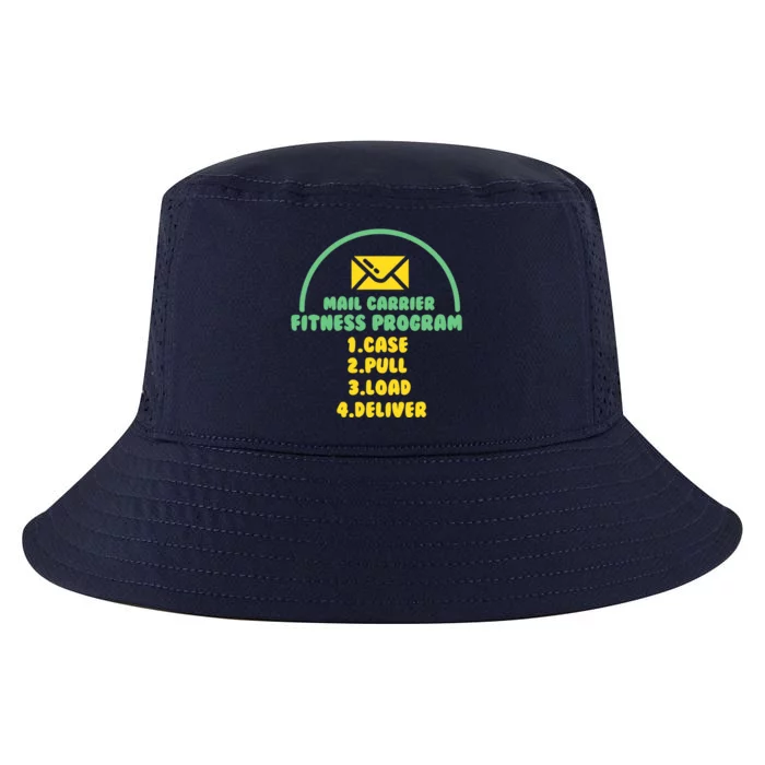 Funny Postal Worker Outfit for a Mailman Cool Comfort Performance Bucket Hat