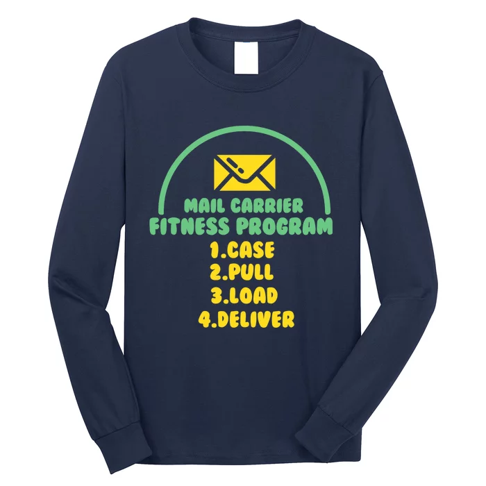 Funny Postal Worker Outfit for a Mailman Long Sleeve Shirt