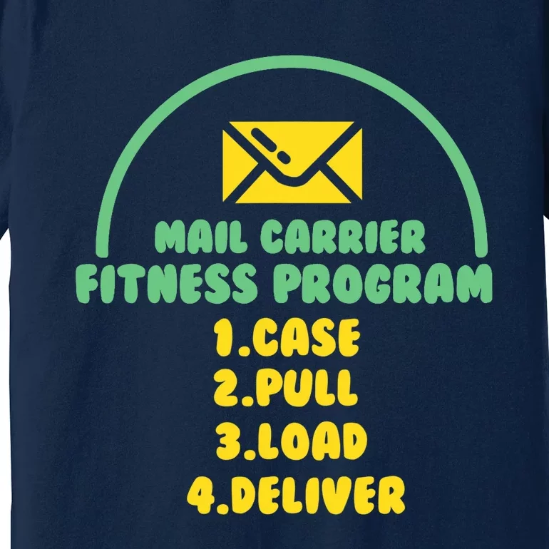 Funny Postal Worker Outfit for a Mailman Premium T-Shirt