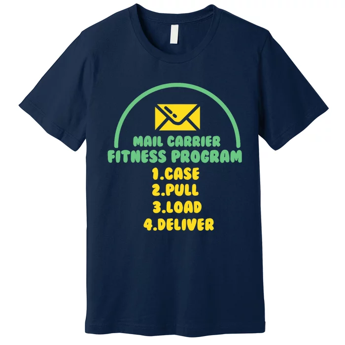 Funny Postal Worker Outfit for a Mailman Premium T-Shirt