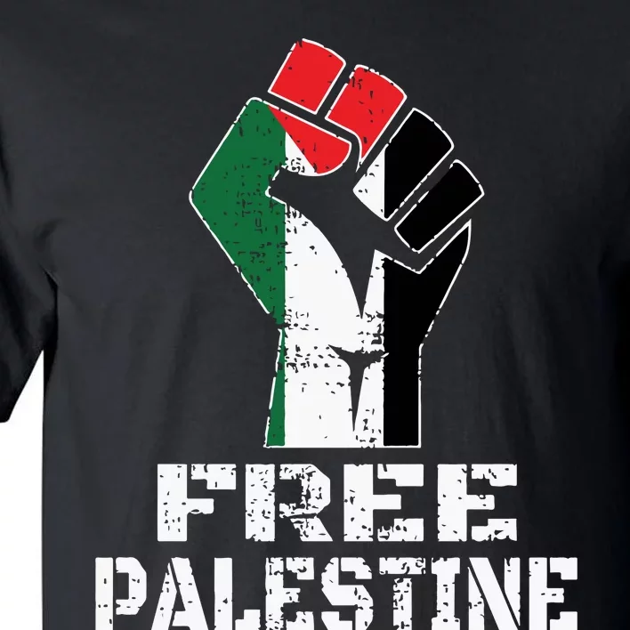 Free Palestinestand With Palestine Activist Tall T-Shirt