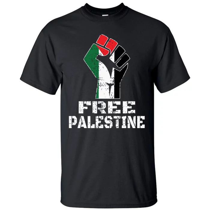 Free Palestinestand With Palestine Activist Tall T-Shirt