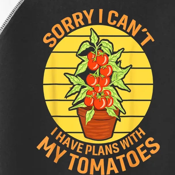 Funny Plan With Tomato Veggie Pun Tomatoes Vegetable Humor Toddler Fine Jersey T-Shirt