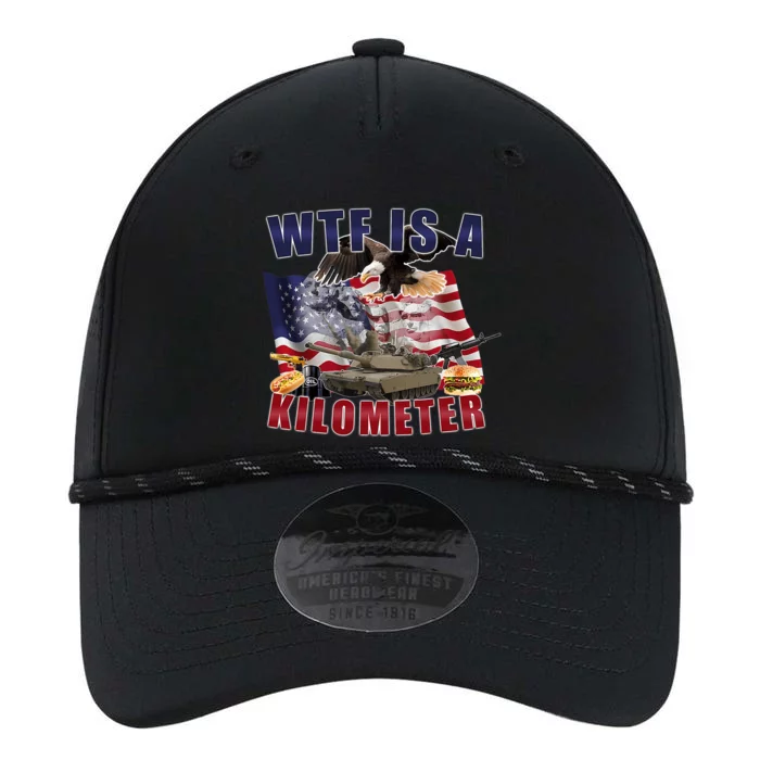 Funny Political Wtf Is A Kilometer Usa American 4th Of July Performance The Dyno Cap