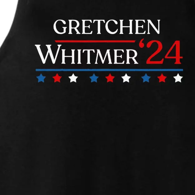 First President Whitmer 2024 Gretchen Whitmer 47 Vote Ladies Tri-Blend Wicking Tank