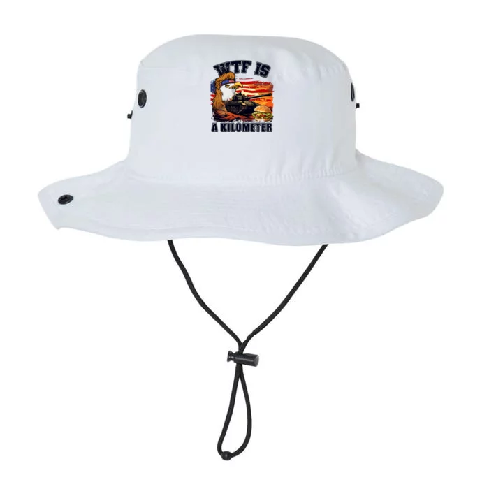 Funny Patriotic Wtf Is A Kilometer Legacy Cool Fit Booney Bucket Hat