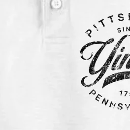 Funny Pittsburgh Yinzer Pennsylvania Sl City Home Yinz Dry Zone Grid Performance Polo