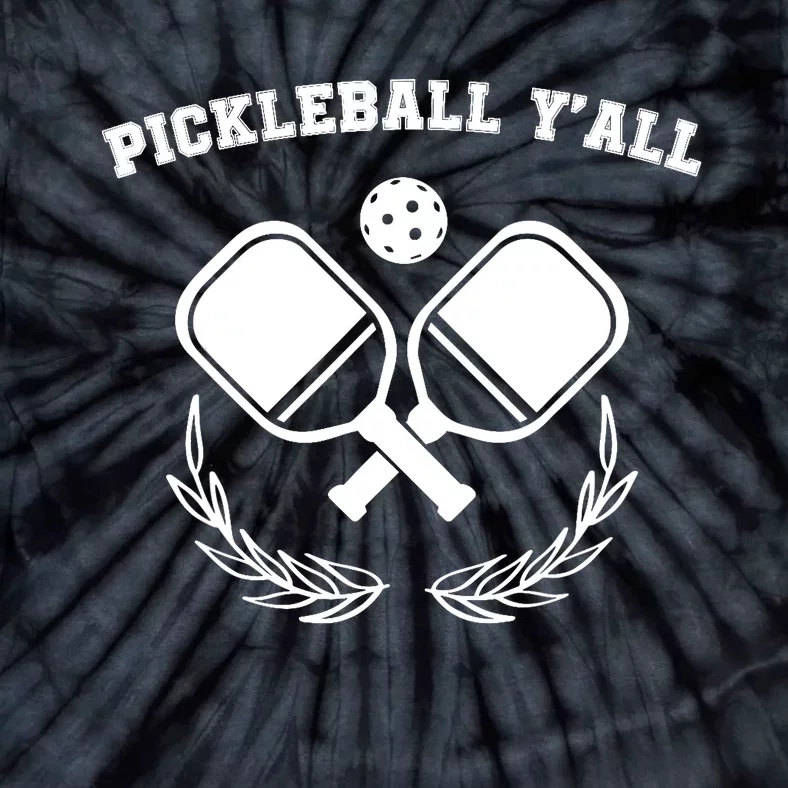 Funny Pickleball Ya'll Tees Pickle Ball Lover Tie-Dye T-Shirt