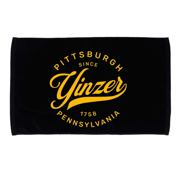 Funny Pittsburgh Yinzer Pennsylvania Steel City Yinz Home Microfiber Hand Towel