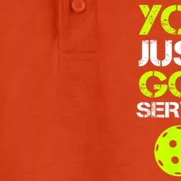 Funny Pickleball You Just Got Served Pickleball Player Sport Gift Dry Zone Grid Performance Polo