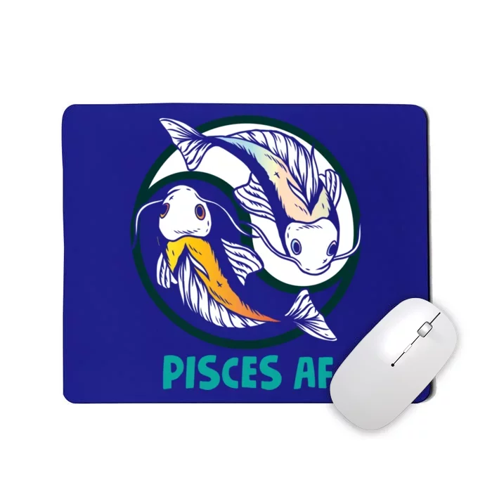 Funny Pisces Zodiac Sign Horoscope Astrology Cool Gift Mousepad