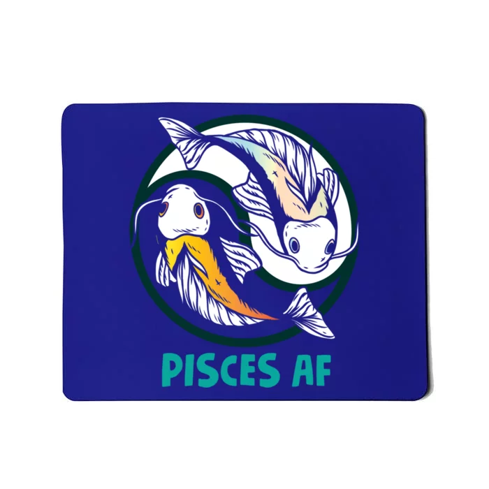 Funny Pisces Zodiac Sign Horoscope Astrology Cool Gift Mousepad