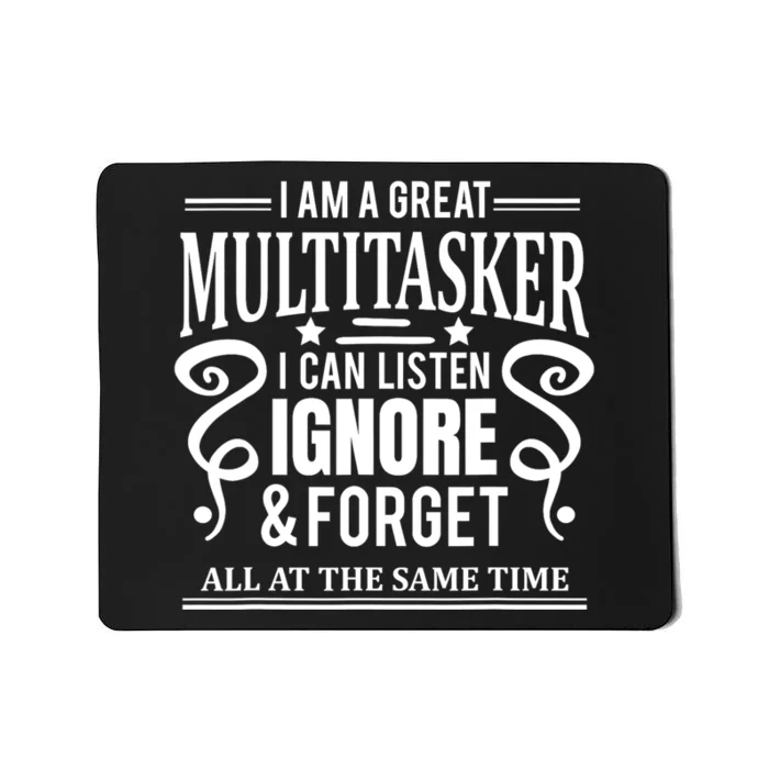 Funny Quote Art For Sarcastic People Women Gag Sayings Mousepad