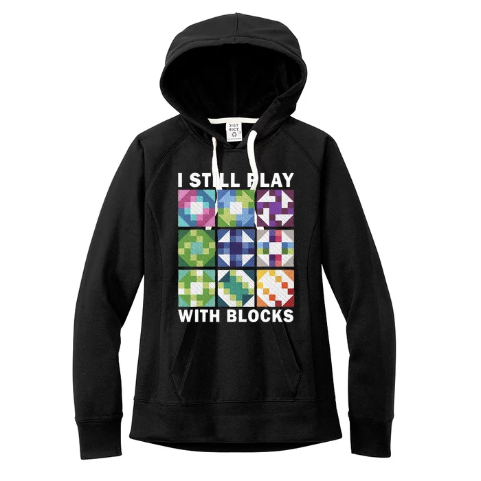 Funny Quilting Art For Women Quilting Sewing Women's Fleece Hoodie