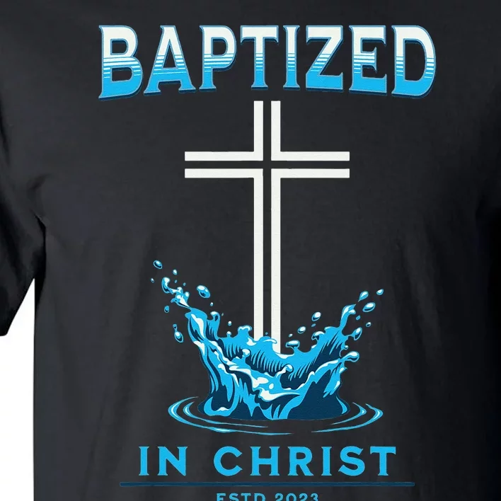 funny quotes Baptism BAPTIZED IN CHRIST Keepsake Tall T-Shirt