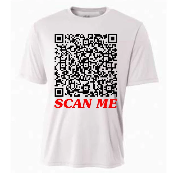 Fuckyou Qr Code Anti Social Sarcastic Cooling Performance Crew T-Shirt