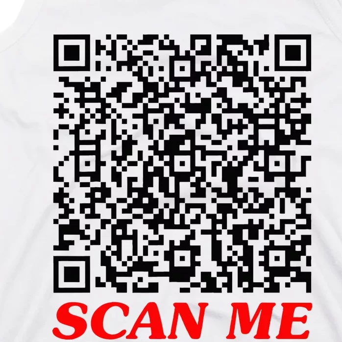 Fuckyou Qr Code Anti Social Sarcastic Tank Top