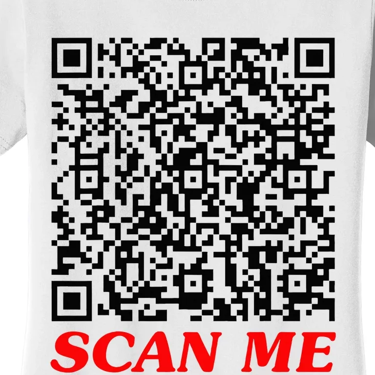 Fuckyou Qr Code Anti Social Sarcastic Women's T-Shirt