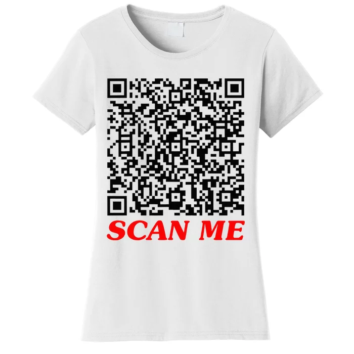 Fuckyou Qr Code Anti Social Sarcastic Women's T-Shirt