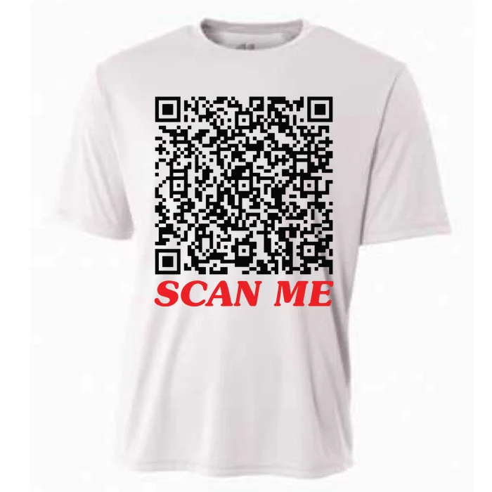 Fuckyou Qr Code Anti Social Sarcastic Funny Cooling Performance Crew T-Shirt