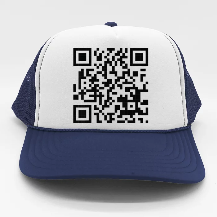 Fuckoff Qr Code Trucker Hat