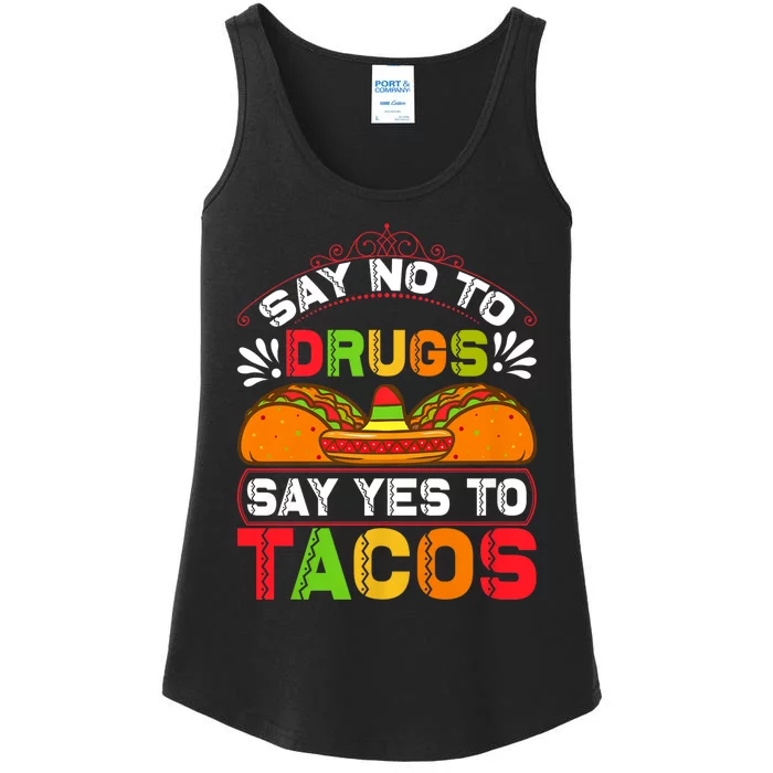 Funny Quote For Taco Lovers Ladies Essential Tank