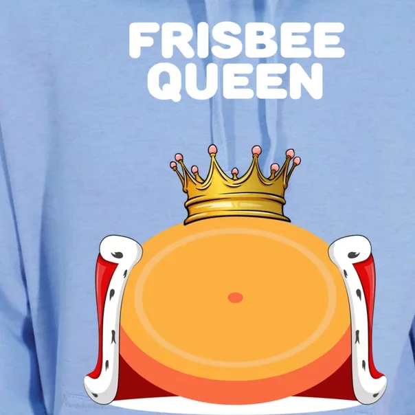 Frisbee Queen Frisbee Gift Frisbee Meaningful Gift Unisex Surf Hoodie