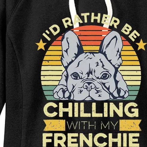 Frenchie Quote For A French Bulldog Owner Women's Fleece Hoodie