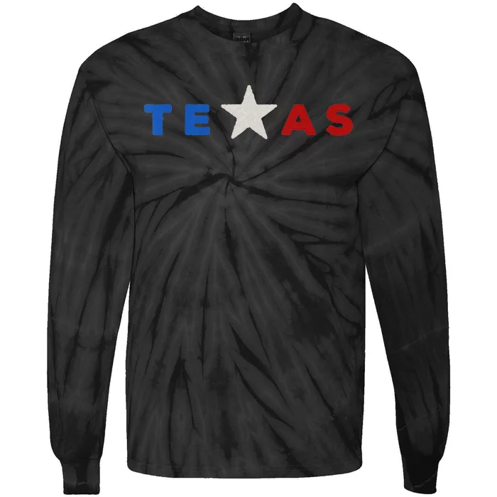 funny quote Hand Crafted Texas Star Tie-Dye Long Sleeve Shirt