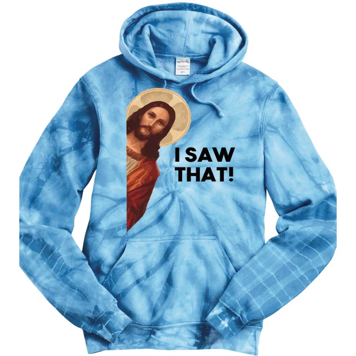 Funny Quote Jesus Meme I Saw That Christian Joke Lion Faith Tie Dye Hoodie