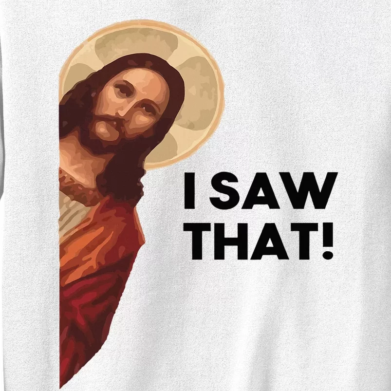 Funny Quote Jesus Meme I Saw That Christian Joke Lion Faith Sweatshirt