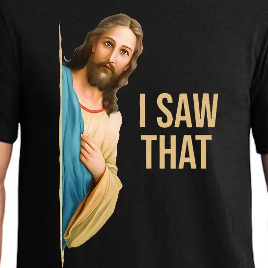 Funny Quote Jesus Meme I Saw That Christian Pajama Set