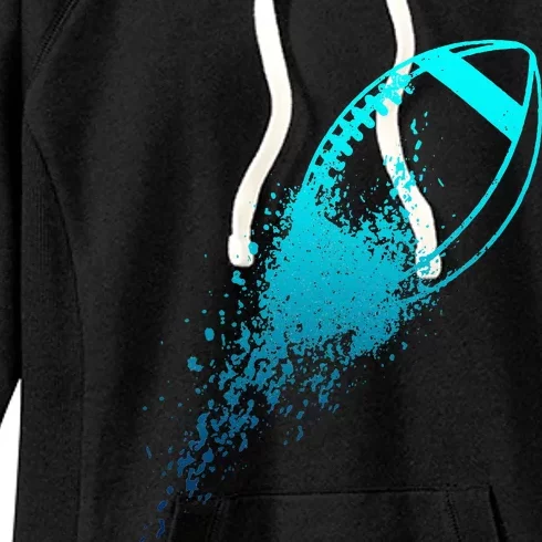 Football Quarterback Lineman Women's Fleece Hoodie