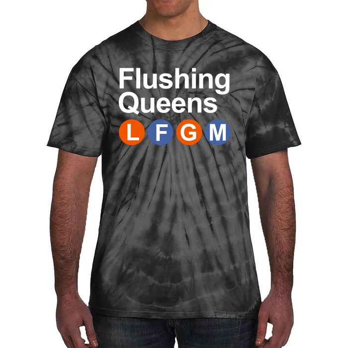 Flushing Queens Lfgm Tie-Dye T-Shirt