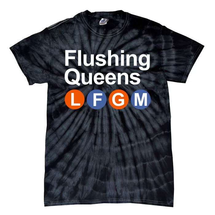 Flushing Queens Lfgm Tie-Dye T-Shirt