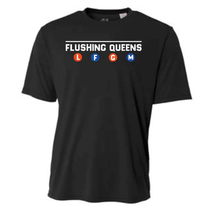 Flushing Queens Lfgm Cooling Performance Crew T-Shirt