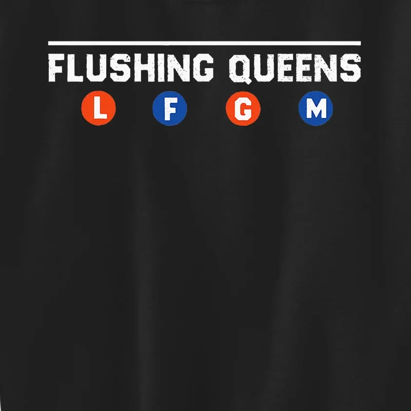 Flushing Queens Lfgm Kids Sweatshirt