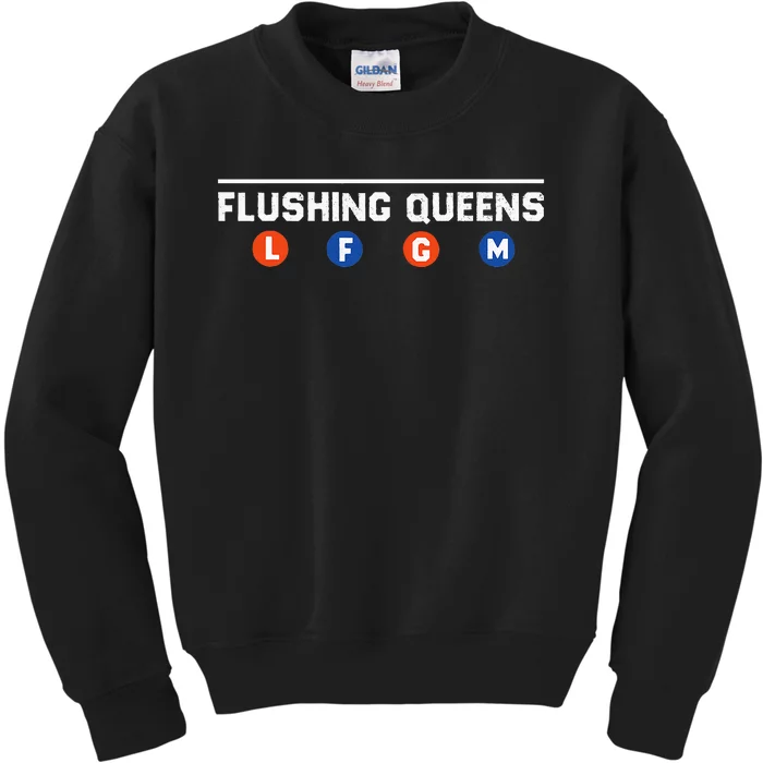 Flushing Queens Lfgm Kids Sweatshirt