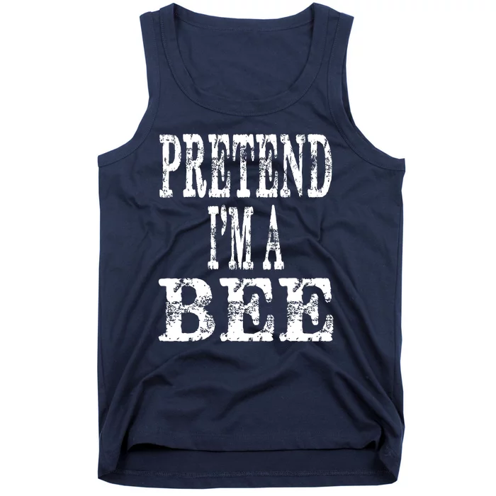 Funny Quick Lazy Easy Halloween Costume Pretend Im A Bee Tank Top