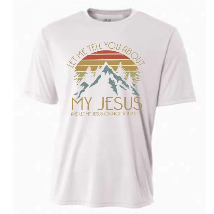 Funny Quote Let Me Tell You About MY Jesus Christian Cooling Performance Crew T-Shirt