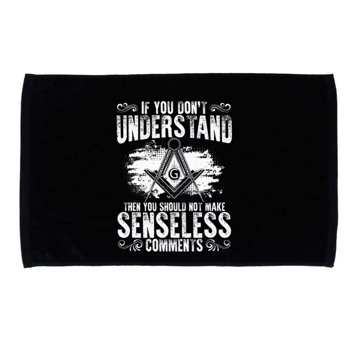 Freemason Quotes Masonry Freemasonry Masonic Freemasons Microfiber Hand Towel