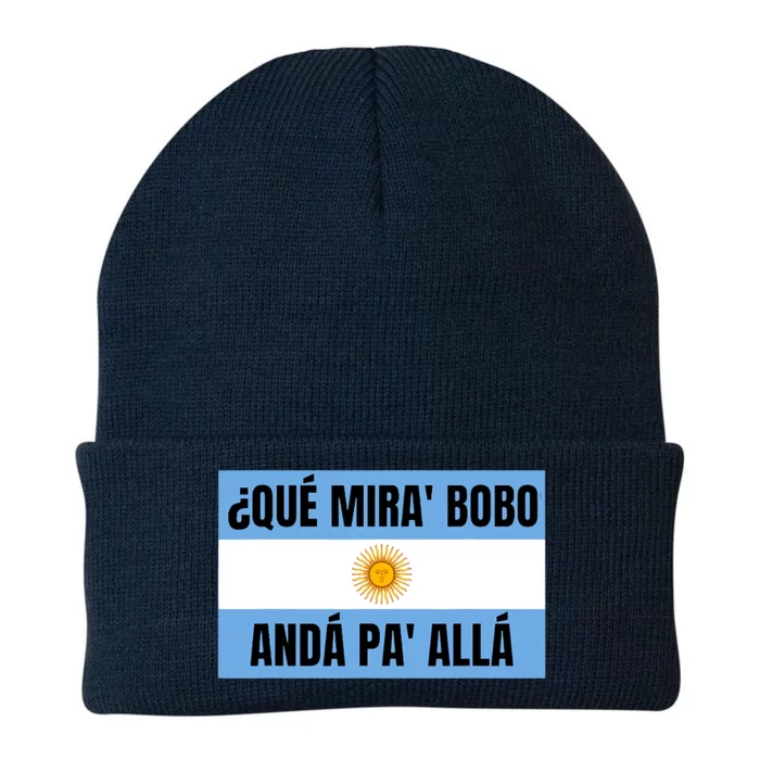 Funny Qué Miras Bobo Qué Mira Bobo Knit Cap Winter Beanie