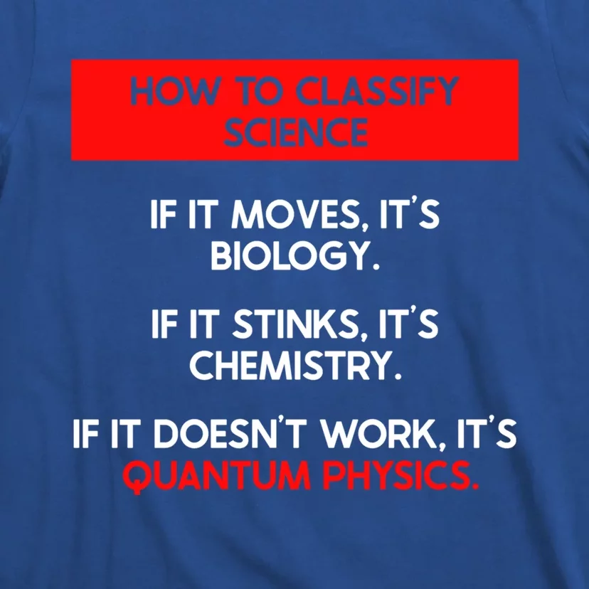 Funny Quantum Mechanics And Quantum Physics Gift T-Shirt