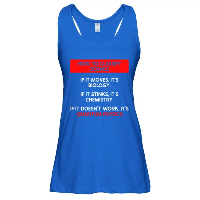 Funny Quantum Mechanics And Quantum Physics Gift Ladies Essential Flowy Tank