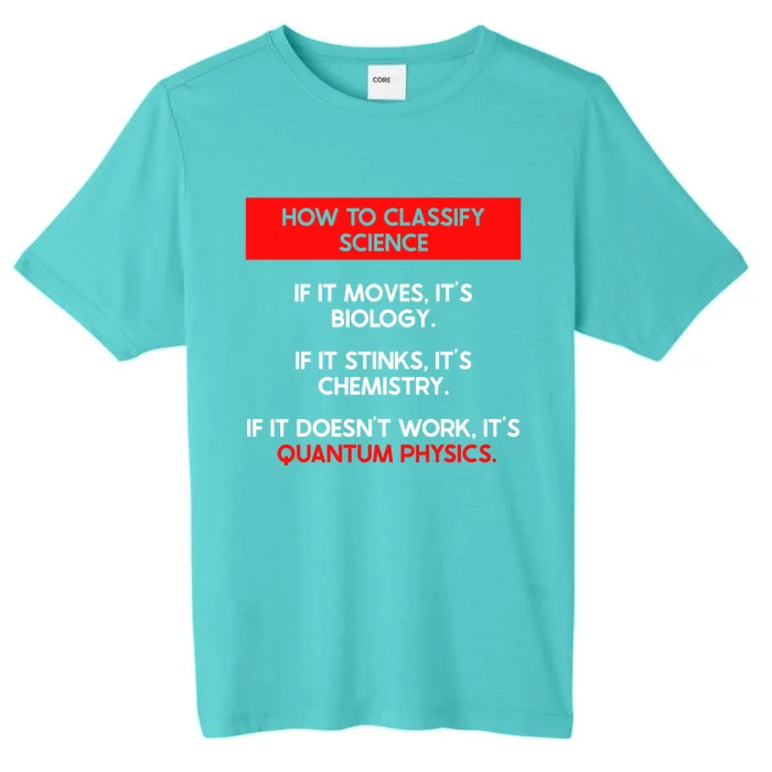 Funny Quantum Mechanics And Quantum Physics Gift ChromaSoft Performance T-Shirt