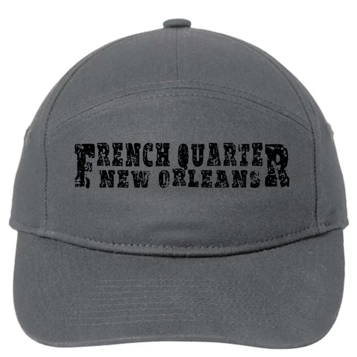 French Quarter New Orleans 7-Panel Snapback Hat