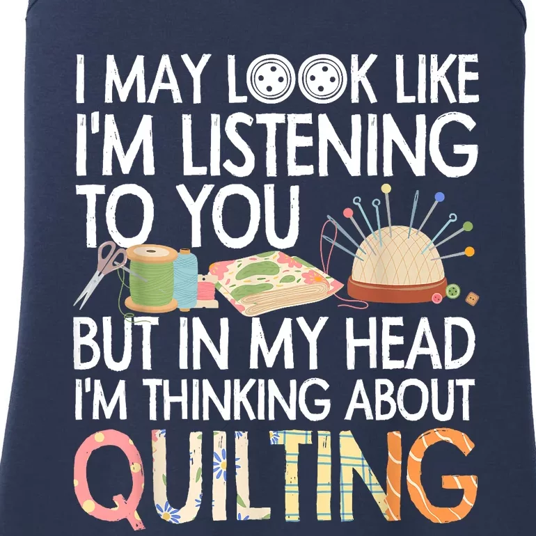 Funny Quilting Quilting Lover Quilter Ladies Essential Tank